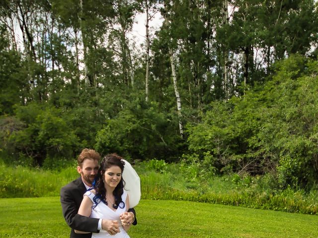 Sasha and Jesse&apos;s wedding in Entwistle, Alberta 2