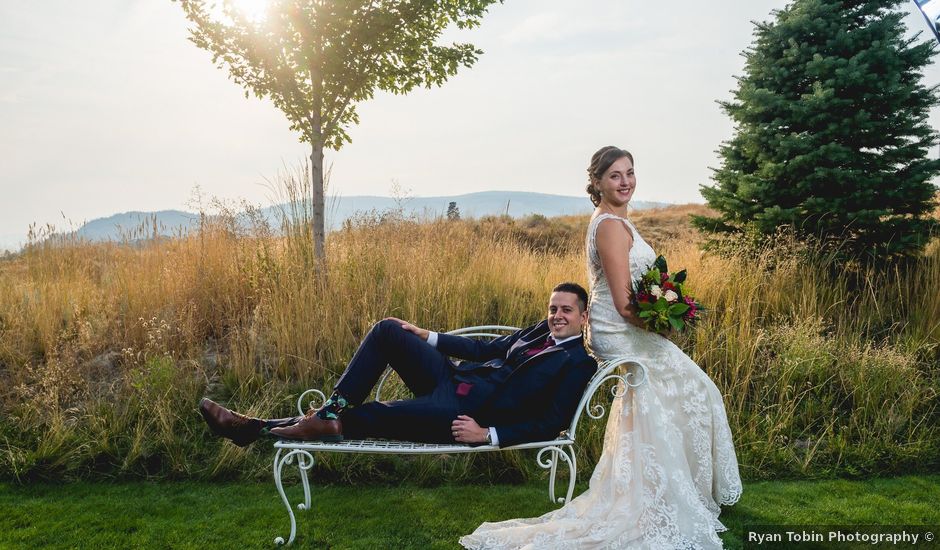 Nick and Magda's wedding in West Kelowna, British Columbia
