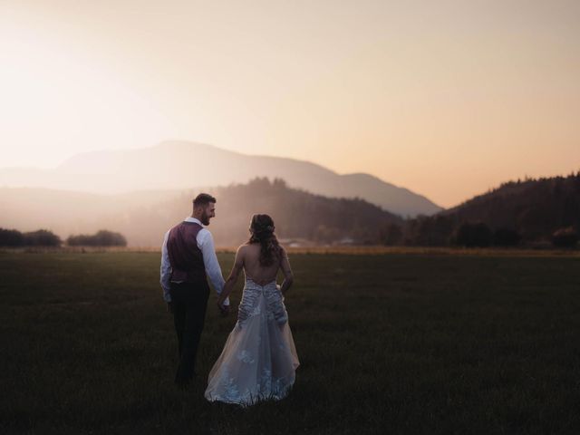 David  and Jamieson &apos;s wedding in Falkland, British Columbia 1