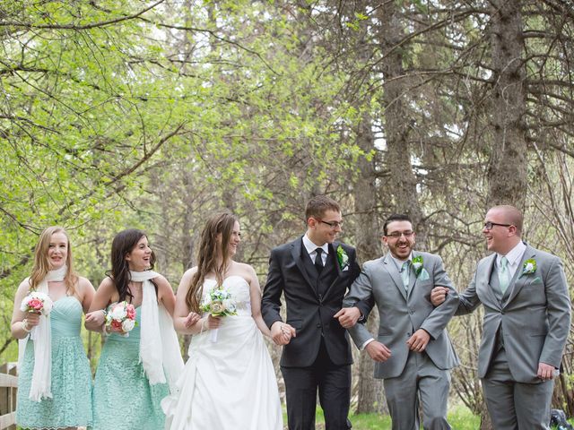 Justin and Amanda&apos;s wedding in Edmonton, Alberta 33