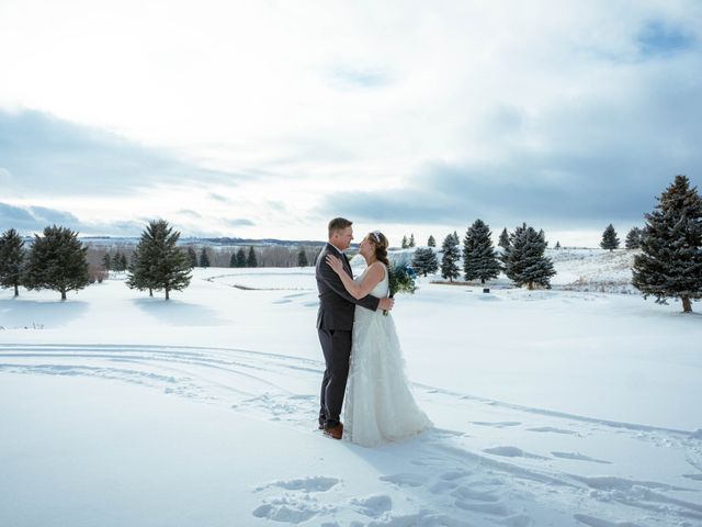 Michael and Rhiannon&apos;s wedding in Okotoks, Alberta 1