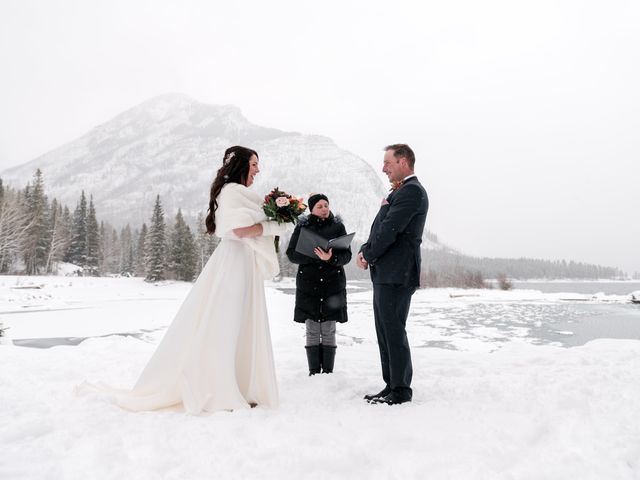 Mat and Kara&apos;s wedding in Banff, Alberta 7