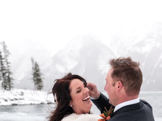 Mat and Kara&apos;s wedding in Banff, Alberta 9