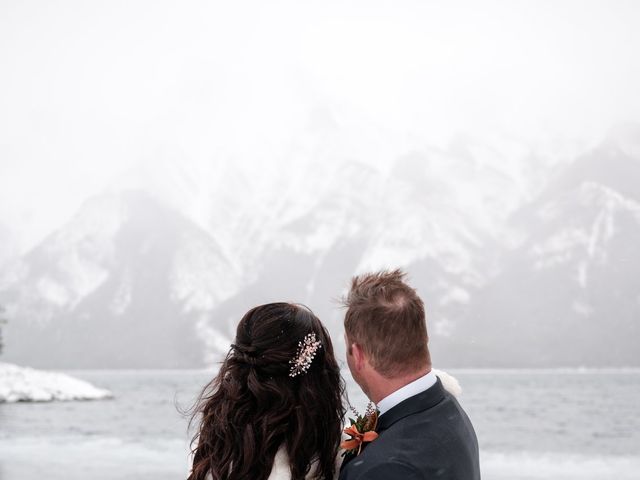 Mat and Kara&apos;s wedding in Banff, Alberta 10