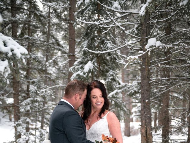 Mat and Kara&apos;s wedding in Banff, Alberta 11