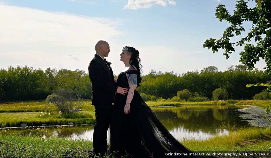Jay and Danielle's wedding in Tofield, Alberta