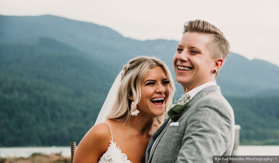 Vanessa and Courtney's wedding in Harrison Mills, British Columbia
