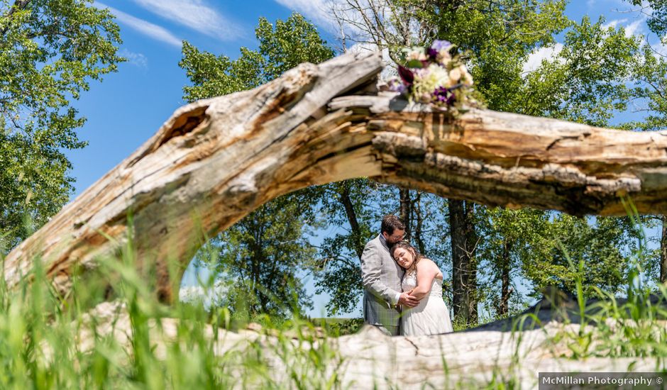 April and Martinus's wedding in Calgary, Alberta