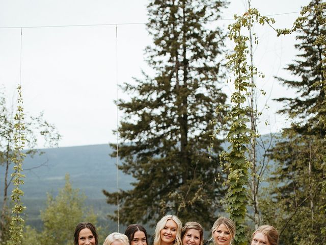 Mike  and Hannah&apos;s wedding in Golden, British Columbia 6