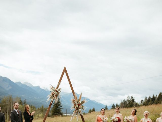 Mike  and Hannah&apos;s wedding in Golden, British Columbia 23