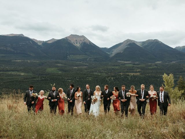 Mike  and Hannah&apos;s wedding in Golden, British Columbia 31