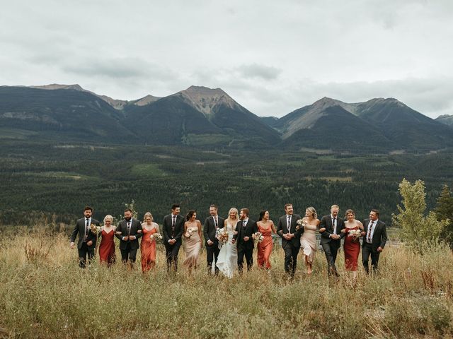 Mike  and Hannah&apos;s wedding in Golden, British Columbia 33