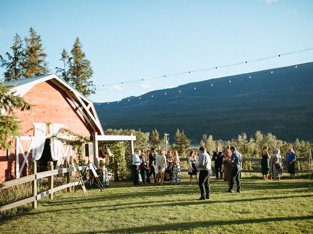 Mike  and Hannah&apos;s wedding in Golden, British Columbia 54