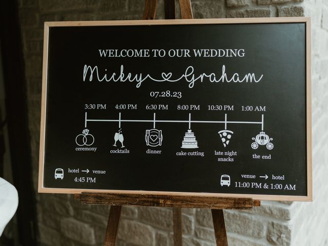 Graham and Mickey&apos;s wedding in Kettleby, Ontario 17