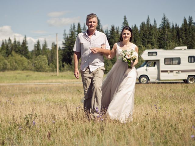 Evan and Caleigh&apos;s wedding in Kananaskis, Alberta 34