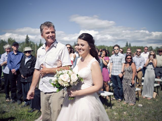 Evan and Caleigh&apos;s wedding in Kananaskis, Alberta 35