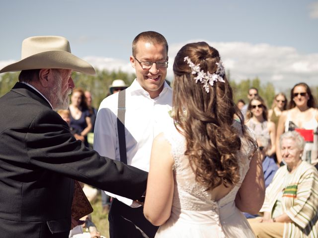 Evan and Caleigh&apos;s wedding in Kananaskis, Alberta 37