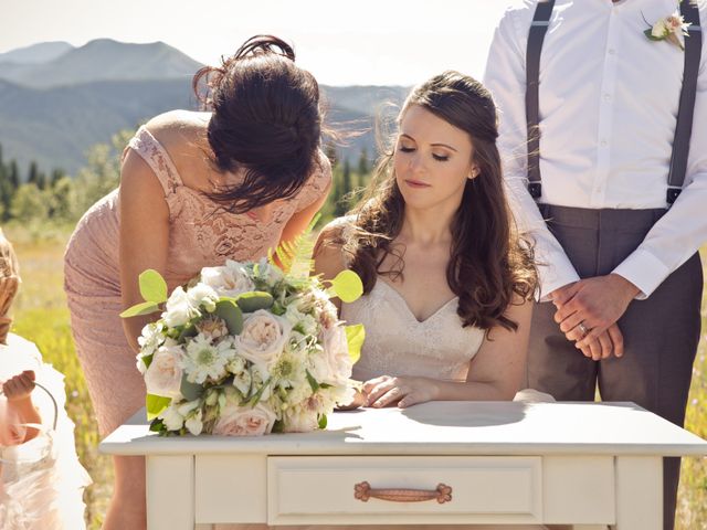 Evan and Caleigh&apos;s wedding in Kananaskis, Alberta 47