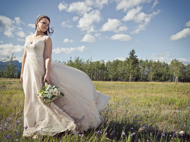 Evan and Caleigh&apos;s wedding in Kananaskis, Alberta 61