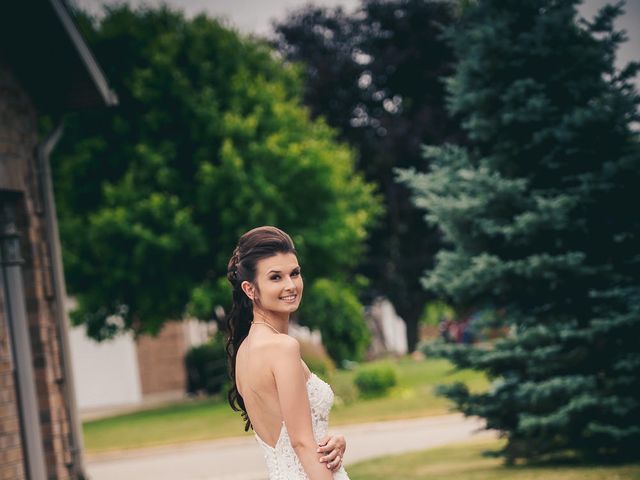 Adam and Kirstin's wedding in Mitchell, Ontario 6