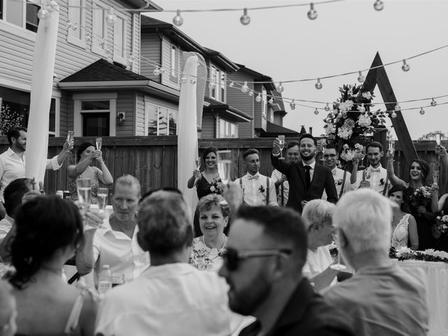 Myles and Jenn&apos;s wedding in Cochrane, Alberta 45