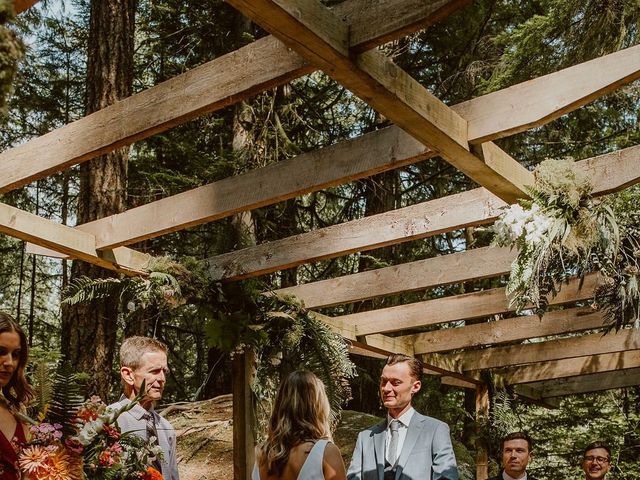 Brodie and Tom&apos;s wedding in Squamish, British Columbia 40