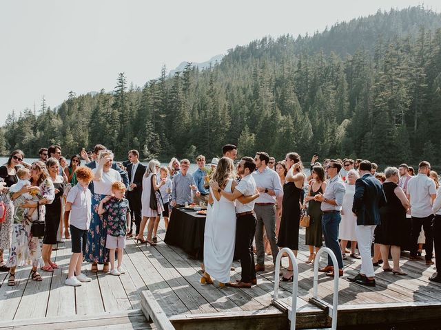 Brodie and Tom&apos;s wedding in Squamish, British Columbia 50