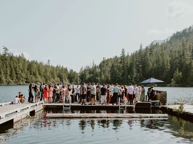 Brodie and Tom&apos;s wedding in Squamish, British Columbia 58