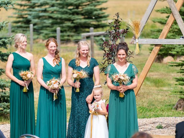 Kaela and Andrew&apos;s wedding in Gleichen, Alberta 12