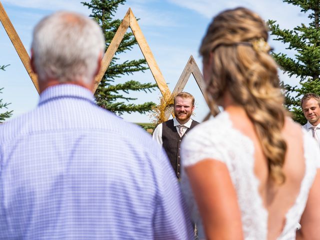 Kaela and Andrew&apos;s wedding in Gleichen, Alberta 15