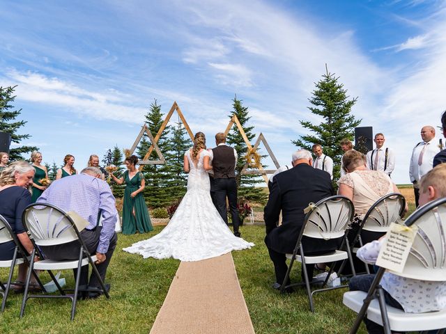 Kaela and Andrew&apos;s wedding in Gleichen, Alberta 17