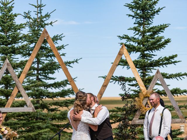Kaela and Andrew&apos;s wedding in Gleichen, Alberta 23
