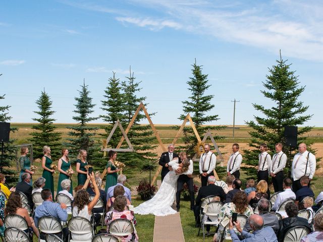 Kaela and Andrew&apos;s wedding in Gleichen, Alberta 25