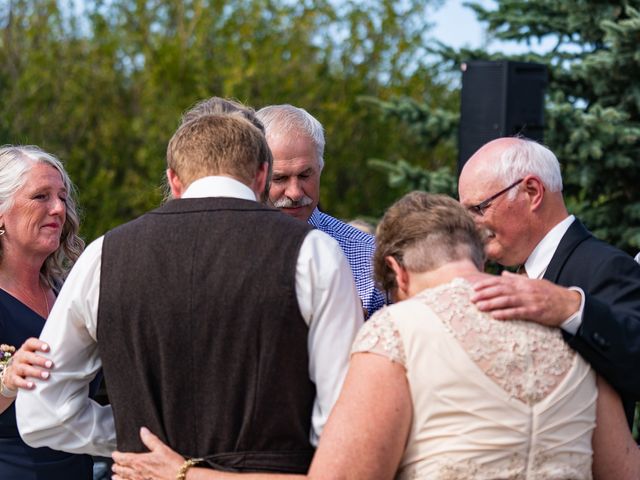 Kaela and Andrew&apos;s wedding in Gleichen, Alberta 26