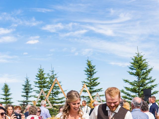 Kaela and Andrew&apos;s wedding in Gleichen, Alberta 28