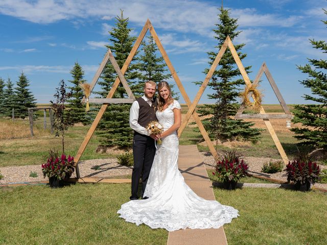 Kaela and Andrew&apos;s wedding in Gleichen, Alberta 34