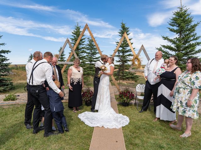 Kaela and Andrew&apos;s wedding in Gleichen, Alberta 36