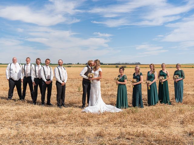 Kaela and Andrew&apos;s wedding in Gleichen, Alberta 37