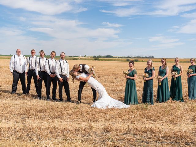 Kaela and Andrew&apos;s wedding in Gleichen, Alberta 38