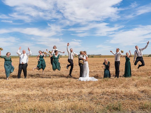 Kaela and Andrew&apos;s wedding in Gleichen, Alberta 39
