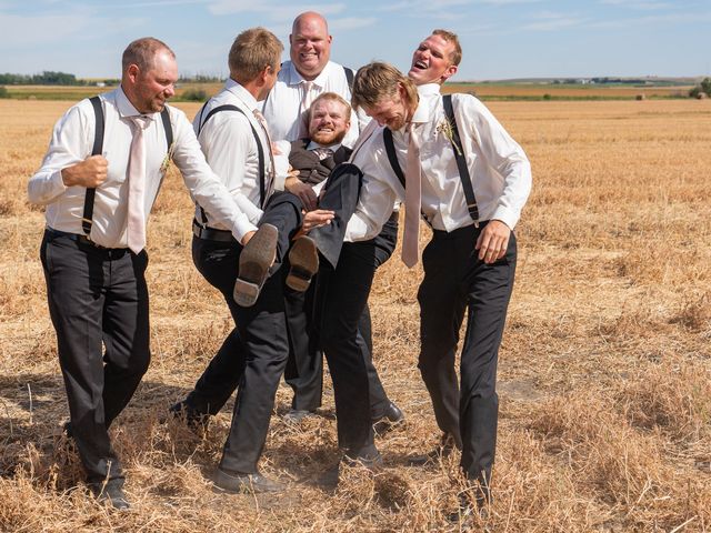 Kaela and Andrew&apos;s wedding in Gleichen, Alberta 41