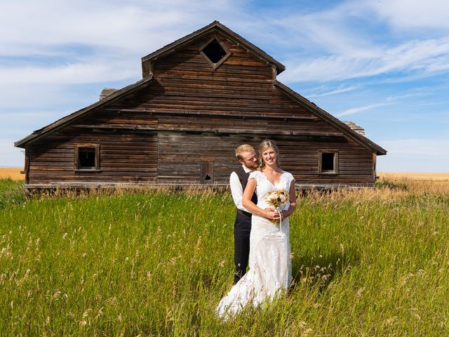 Kaela and Andrew&apos;s wedding in Gleichen, Alberta 47
