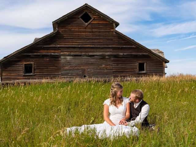 Kaela and Andrew&apos;s wedding in Gleichen, Alberta 50