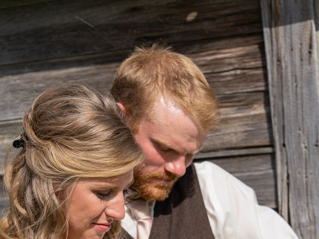 Kaela and Andrew&apos;s wedding in Gleichen, Alberta 53