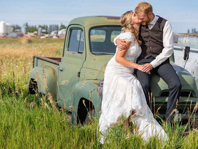 Kaela and Andrew&apos;s wedding in Gleichen, Alberta 58