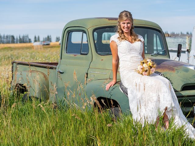 Kaela and Andrew&apos;s wedding in Gleichen, Alberta 59