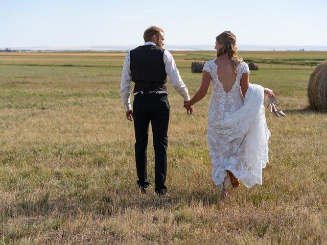Kaela and Andrew&apos;s wedding in Gleichen, Alberta 61