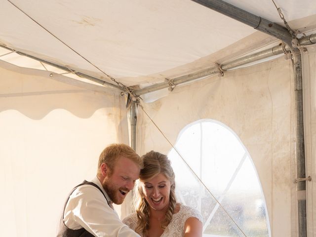 Kaela and Andrew&apos;s wedding in Gleichen, Alberta 63
