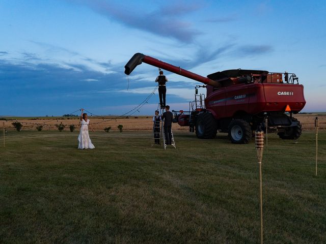 Kaela and Andrew&apos;s wedding in Gleichen, Alberta 75