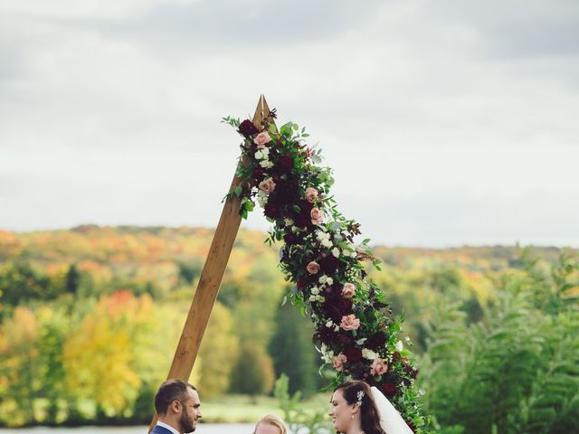 Brian and Nicole's wedding in Huntsville, Ontario 10
